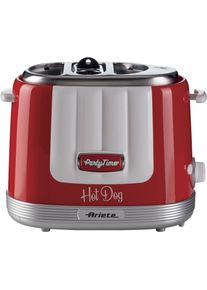 Ariete Hotdog-Maker "206R Party Time rot", rot, B:21cm H:27cm T:16cm, Hot-Dog-Maker, Hotdog-Maker