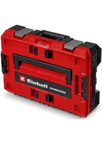 Werkzeugkoffer Einhell "E-Case S-F SEALED", schwarz, rot, B:44,2cm H:13,3cm T:33,1cm, Kunststoff, Aufbewahrungsboxen, Werkzeugkoffer