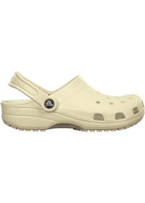Clog Crocs "Classic", Damen, Gr. 37, gelb (hellgelb), Obermaterial: 50% Polyester PES. 50% Sonstiges Material (Ananasfaser) AM_PF ., Schuhe Clog