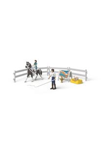 Spielwelt Schleich "HORSE CLUB, Kim's Voltigier Set (42799)", bunt, Spielfigurenwelten, KinderB:15,5cm H:12,5cm T:15,5cm, Kunststoff, Spielwelt, B:15,5cm H:12,5cm T:15,5cm