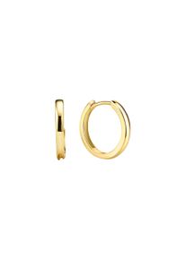 Paar Creolen Firetti "Schmuck Geschenk Gold 333 Ohrschmuck Ohrringe" Gr. 14,5, gold (gelbgoldfarben), Ohrringe, Damen, 14,5, Gelbgold 333, Paar Creolen