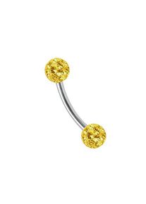 Adelia&acute;s Augenbrauenpiercing ADELIA&acute;S "Piercing Augenbrauenpiercing", gold, Piercings, Damen, Titan, Augenbrauenpiercing