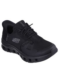 Slip-On Sneaker Skechers "GLIDE-STEP PRO", Damen, Gr. 37, schwarz, Textil, unifarben, Schuhe Slip-On Sneaker, Slipper, Freizeitschuh mit komfortabler Heel Pillow Funktion