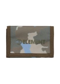 Brieftasche Element "Brand", Herren, brushed camo, Obermaterial: 100% Polyester., Kleinlederwaren Brieftasche