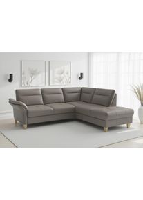 Sit & More Ecksofa SIT & MORE "Pamela", grau (delphine), B:218cm H:90cm T:212cm, Sofas, Ecksofa