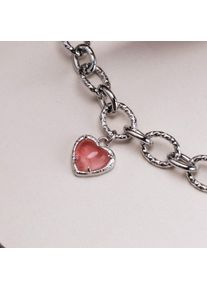 Holzkern Bracelets Femme argent et Quartz rose