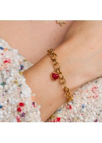 Holzkern Bracciali Donna oro e calcedonio