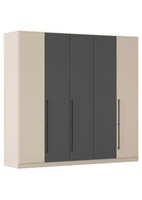 M&Ouml;BELIX M&ouml;belix , Grau, Champagner , Holzwerkstoff , 5 F&auml;cher , 3 Schublade(n) Schubladen , 226x229x54 cm , in verschiedenen Gr&ouml;&szlig;en erh&auml;ltlich, in verschiedenen Holzdekoren erh&auml;ltlich ,