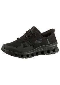 Slip-On Sneaker Skechers "GLIDE-STEP PRO", Herren, Gr. 39, schwarz unifarben, Textil, Schuhe Slip-On Sneaker, Laufschuh, Trainingsschuh mit flexibler Traktionslaufsohle