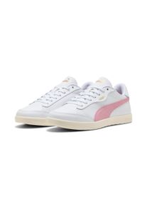 Sneaker Puma "VIKKY STAR", Damen, Gr. 36, Puma wei&szlig;, poised pink, Puma gold, Leder, unifarben, Schuhe Sneaker, f&uuml;r sportlichen Look im Alltag, mit Leder-Obermaterial