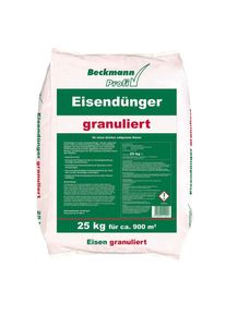 BECKMANN&BREHM Rautalannoite 25 kg, nurmikolle, 2-4mm, noin 900m&sup2; alueelle