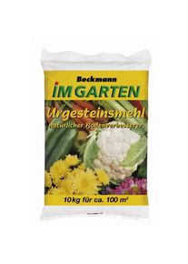 BECKMANN&BREHM Kivijauhe 10 kg &ndash; Luonnonmukainen maanparannus puutarhaan
