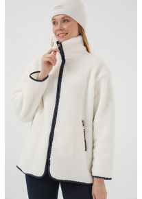 Pluche Nepbont Jas met Bindingdetail