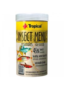 Tropical Insect Menu Granules Size XXS 100 ml.