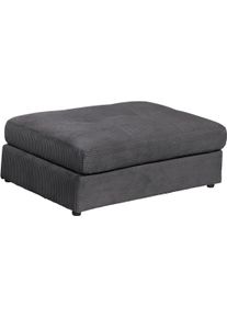 Hocker ED EXCITING DESIGN, grau, B:110cm H:44cm T:74cm, 92% Polyester, 8% Polyamid, Hocker, Hocker