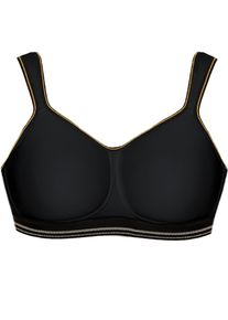Sport-BH Viania "Sport BH intense", Damen, Gr. 85, Cup C, schwarz, Obermaterial: 89% Polyester PES. 6% Elasthan EL. 5% Polyamid PA., BHs Sport-BH