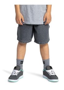 Jeansshorts DC Shoes "Carpenter 18.5", Jungen, Gr. 10(140-148cm), grau (medium grau), Obermaterial: 80% Baumwolle, 20% Baumwolle., Jeans Jeansshorts