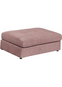 Hocker ED EXCITING DESIGN, rosa (hellrosa), B:110cm H:44cm T:74cm, 92% Polyester, 8% Polyamid, Hocker, Hocker