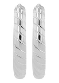 Adelia&acute;s Paar Creolen ADELIA&acute;S "Damen Ohrringe &iquest; Creole aus Edelstahl", silber, Ohrringe, Damen, Edelstahl, Paar Creolen