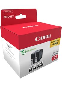 Canon Tintenpatrone "PGI-2500XL BK Twin Pack", schwarz, Tintenpatronen, Tintenpatrone