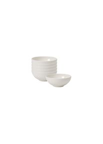 Villeroy & Boch Schale VILLEROY & BOCH "Sch&auml;lchen Royal &oslash; 7,1 cm 6er Set wei&szlig;", wei&szlig;, Sch&uuml;sseln, Schale
