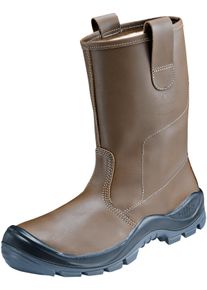 Sicherheitsschuh Atlas SCHUHE "Stiefel Anatomic Bau 825 XP" Gr. 49, braun, 49, Obermaterial: 100% Rindsleder Leather cow., Schuhe, Sicherheitsschuh