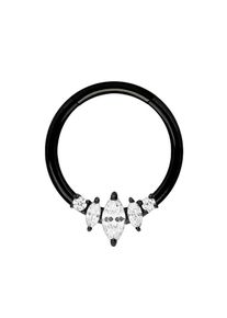 Adelia&acute;s Nasenpiercing ADELIA&acute;S "Piercing Ohrpiercing", schwarz, Piercings, Damen, Chirurgiestahl, Nasenpiercing