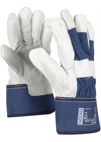 OX-ON Supreme 2600 Arbeitshandschuh wei&szlig;/blau - Gr&ouml;&szlig;e 10