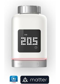 Bosch Heizk&ouml;rperthermostat "Smart Home II [+M]", wei&szlig; (wei&szlig;, silber), B:5,1cm H:5,1cm T:8,7cm, Heizk&ouml;rperthermostate, Heizk&ouml;rperthermostat