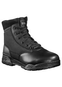 Stiefel MAGNUM "Classic Mid", Damen, Gr. 43, schwarz, Leder, Textil, unifarben, Schuhe Stiefel, Wasserdicht