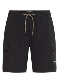 Cargoshorts Blend "Cargoshorts BHEdgar", Herren, Gr. XXL, N-Gr, schwarz, Obermaterial: 97% Nylon NY. 3% Elasthan EL., Hosen Cargoshorts