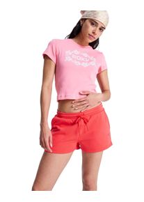 Bermudas Roxy "Surf Stoked", Damen, Gr. XS, hibiscus, Obermaterial:80% Baumwolle, 20% Polyester., Hosen Bermudas