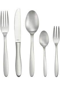 R&ouml;sle Besteck-Set R&Ouml;SLE "CULTURE", silber (silberfarben), 60 tlg., Edelstahl 18/10, Essbesteck-Sets, Besteck-Set, wahlweise hochgl&auml;nzend oder mattiert, sp&uuml;lmaschinengeeignet
