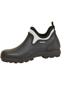 Gummistiefel Aigle "Lessfor Plus Damen", Damen, Gr. 41, blau (marine), Obermaterial: 100% Gummi rubber., Schuhe Gummistiefel