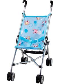Puppenbuggy BAYER "Prinzessin", blau, Puppenwagen, KinderB:27cm H:57cm T:47cm, Puppenbuggy, B:27cm H:57cm T:47cm