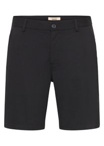 Chinoshorts Blend "Chinoshorts BHCodie", Herren, Gr. S, N-Gr, schwarz, Obermaterial: 75% Polyester PES. 20% Viskose CV. 5% Elasthan EL., Hosen Chinoshorts