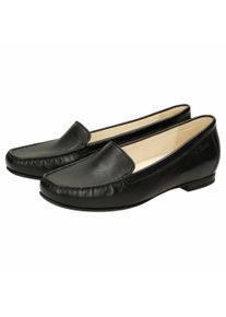 Slipper Sioux "Zalla", Damen, Gr. 42.5 (UK 8 1/2), schwarz, Obermaterial: 100% Lammnappaleder LANA. 100% Gummi rubber., Schuhe Slipper