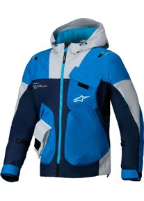 Alpinestars Mogress Air, textile jacket , color: Light Blue/Blue/Dark Blue , size: XL