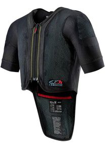 Alpinestars Tech-Air 7x, colete airbag , cor: Preto/Vermelho , tamanho: S
