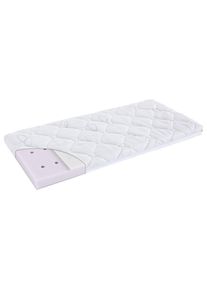 Tr&auml;umeland Tr&auml;umeland Wiegenmatratze, Wei&szlig;, Textil, H2, 90x40 cm, Lga, Fkt, Textiles Vertrauen - Oeko-Tex&reg;, &Uuml;ber- und Sondergr&ouml;&szlig;en erh&auml;ltlich, Bezug abnehmbar/waschbar, f&uuml;r Hausstauballergiker geeignet, klimatisierte Bel&uuml;ftungskan&auml;le, optimale Bel&uuml;ftung, atmungsaktiv, schadstoffgepr&uuml;ft, N&auml;sseschutz, Babym&ouml;bel & Kinderm&ouml;bel, Babyzimmer, Babymatratzen