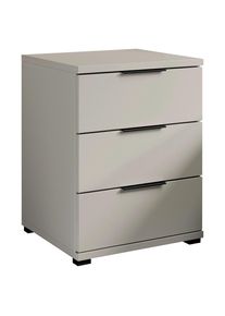 Boxxx Nachtk&auml;stchen, Kaschmir, Kunststoff, 3 Schublade(n) Schubladen, 46x61x42 cm, Schlafzimmer, Nachtk&auml;stchen