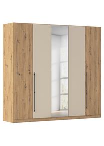 M&Ouml;BELIX M&ouml;belix , Champagner, Eiche Artisan , Holzwerkstoff , 3 F&auml;cher , 226x229x54 cm ,