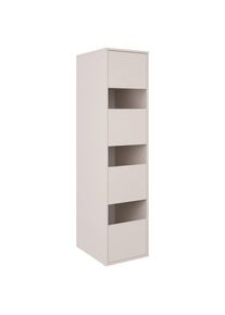 Xora W&auml;scheschrank, Kaschmir, Holzwerkstoff, 3 F&auml;cher, 50x210x67.5 cm, Waschk&uuml;che, W&auml;scheschrank