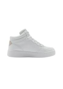 Skechers Dames/Dames Leren High Top Trainers (Wit)