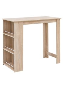 Mid.you , Sonoma Eiche , Holzwerkstoff , rechteckig , 60x107.5x120 cm , Stauraum ,