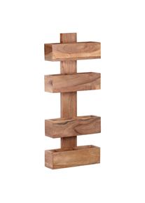 Mid.you , Akaziefarben , Holz , Akazie , massiv , 30x72x10 cm ,