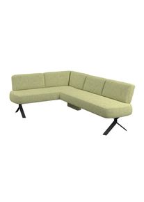 M&Ouml;BELIX M&ouml;belix , Olivgr&uuml;n , Metall, Textil , 248x176 cm ,