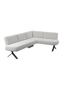 M&Ouml;BELIX M&ouml;belix , Hellgrau , Metall, Textil , 248x176 cm ,