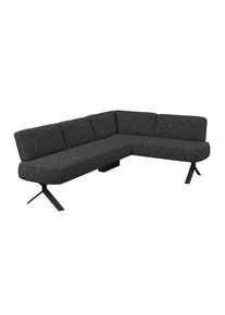 M&Ouml;BELIX M&ouml;belix , Dunkelgrau , Metall, Textil , 248x176 cm ,