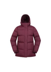 Mountain Warehouse Waterdichte gewatteerde jas voor dames (Bourgondi&euml;)